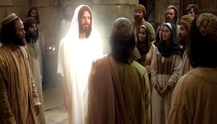 Jesus appears to the apostles after his death