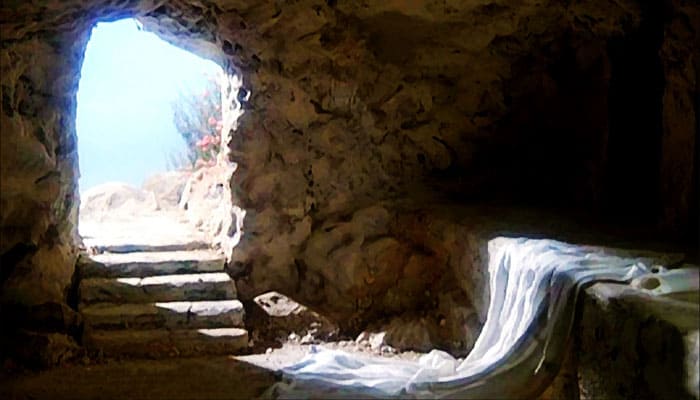 Ropa encontrada en la tumba de Jesús