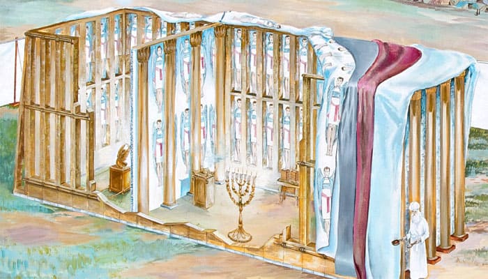 El tabernáculo (vista interior)