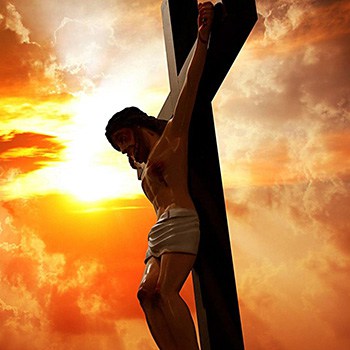 El sacrificio de Cristo en la cruz del calvario